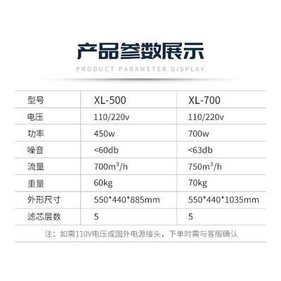 日本进口酷柏qubo激光烟尘净化器XL-700