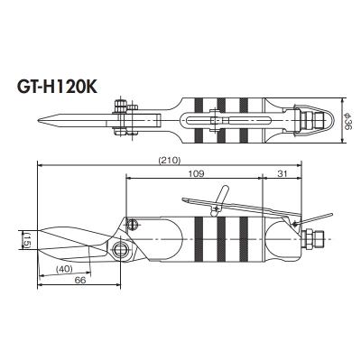 威威VESSEL静电手腕带360202 GT-H120K