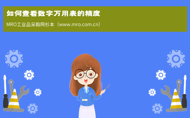 如何查看数字万用表的精度