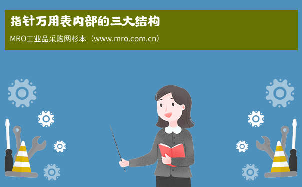 指针万用表内部的三大结构