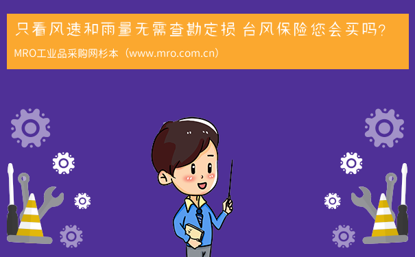 只看风速和雨量无需查勘定损 台风保险您会买吗？