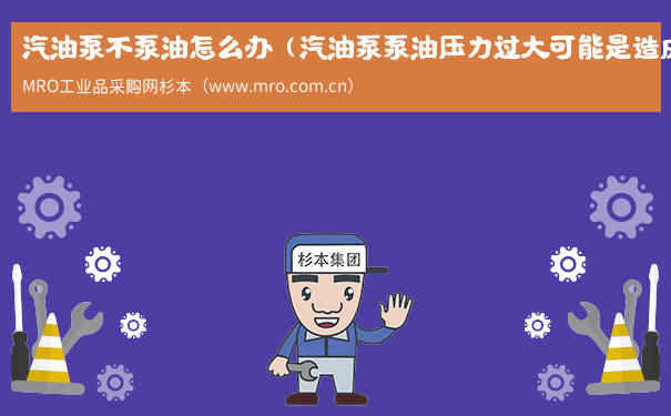 汽油泵不泵油怎么办（汽油泵泵油压力过大可能是造成）